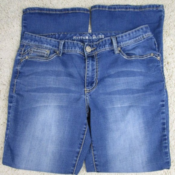 Rhythm in Blues Denim - ❌⬇️FINAL Distressed Jeans By Rhythm & Blues-12S